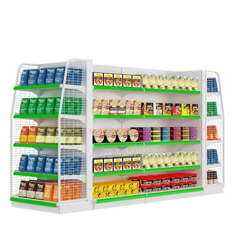 Free Design Hanging Basket Retail Convenience Store Grocery Store Supermarket Display Rack Office Shelves
