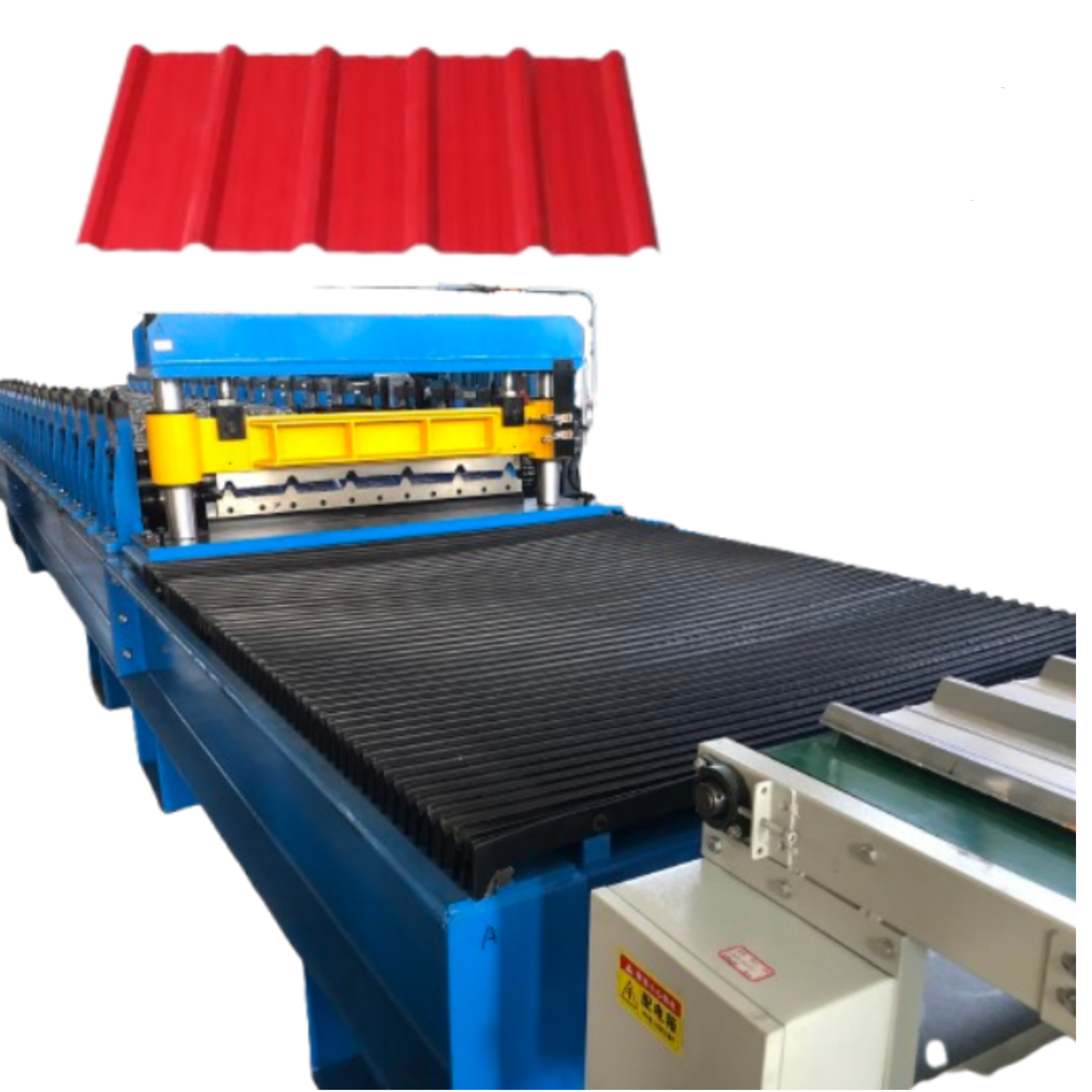 High Speed 30m/min IBR Metal Roofing Machine Trapezoidal Roll Form Machine with PLC Control Gear & Bearing Motor