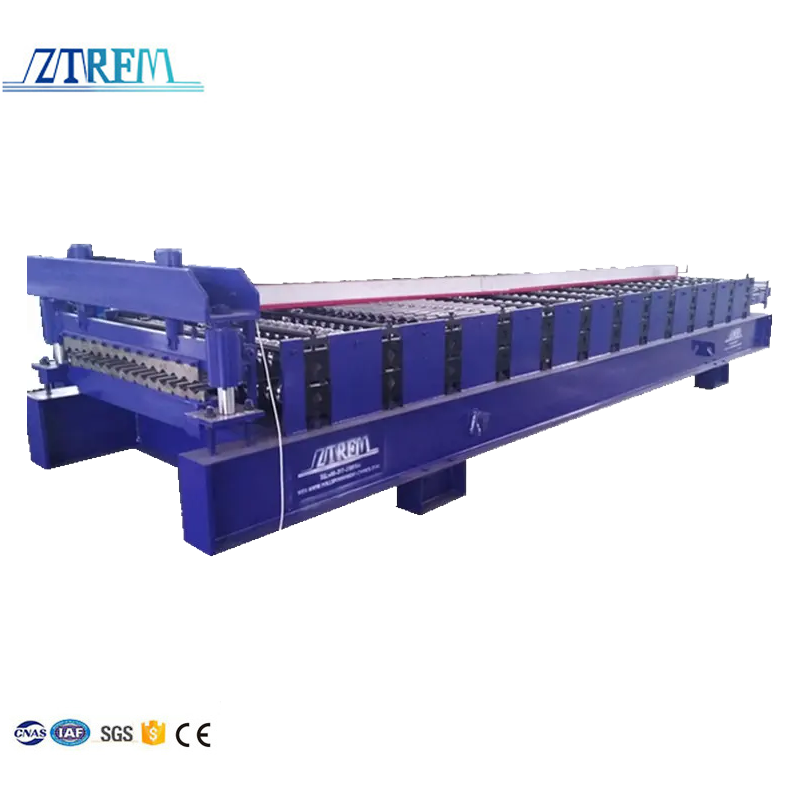 ZTRFM Metal Roofing Corrugated Tile Roll Forming Machine for Sale Maquina Para Hacer Planchas