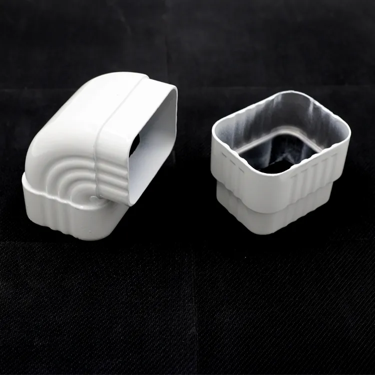 5"/6"/7" 90 Degree Elbow Rain Gutter Downspout Elbow Aluminum Alloy