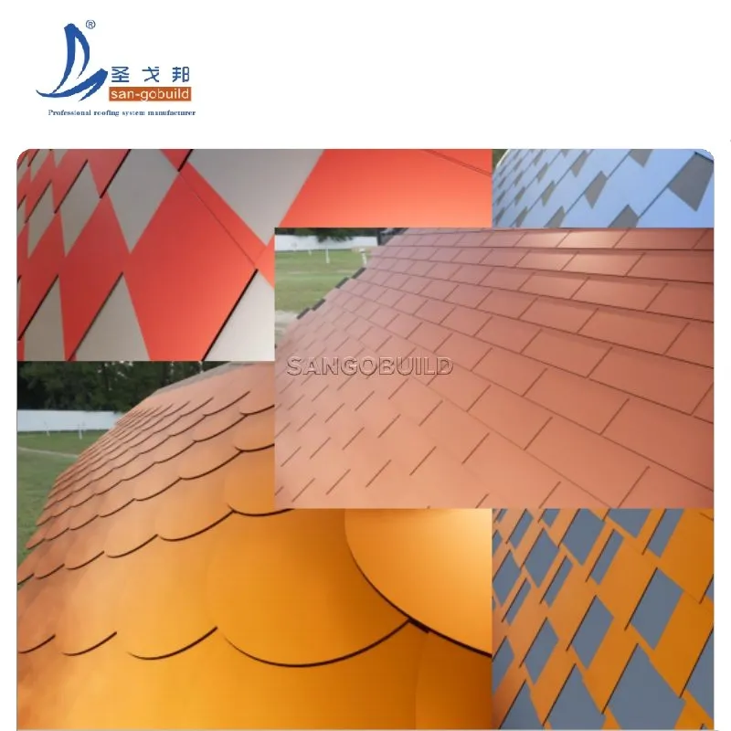 Anti-Corrosion Slate Metal Roofing Panels Lightweight Roof Solution for Commercial and Housing Use light gray+other