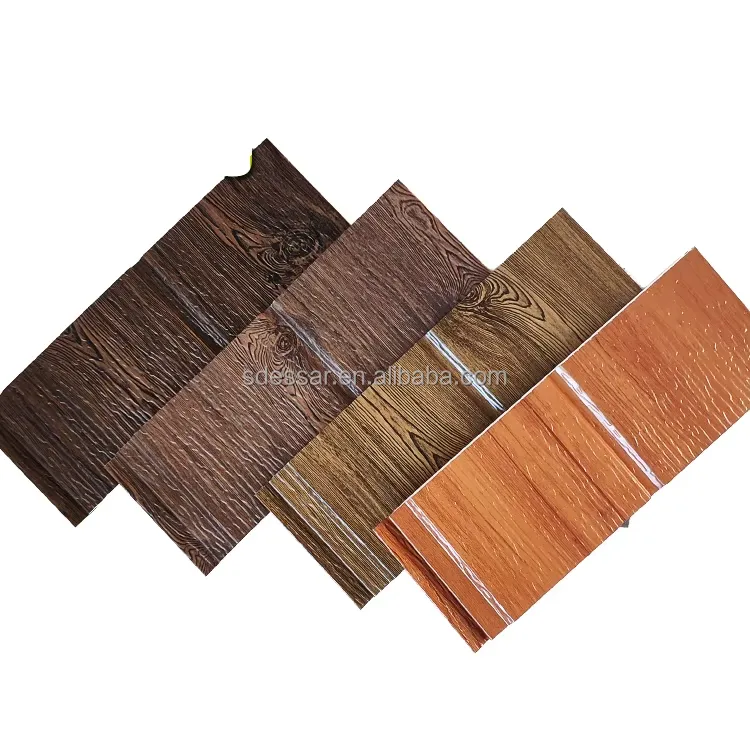Insulated Metal Siding Panels for Exterior Wall - Weather Resistant & Energy Saving Cladding 16mm+Polyurethane Sandwich Panels