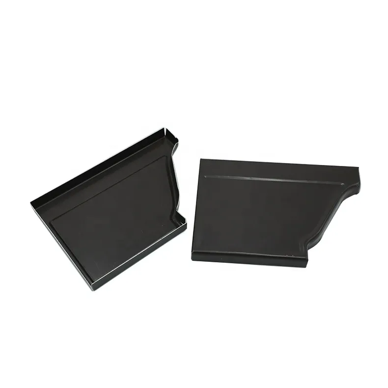 Rain Drainage Accessories 5" 6'' K-Style Aluminum Gutter End Caps 0.7mm