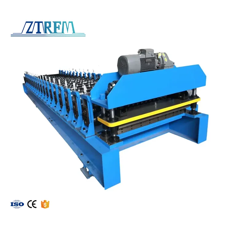 ZTRFM Corrugated Roofing Sheet Machine Corrugated Sheet Roll Forming Machine Corrugated Metal Machine 11kw