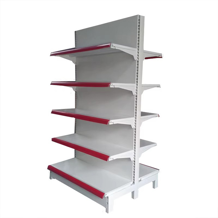 High Quality Supermarket Display Shelf Light-Duty Wood Steel Equipment Good Price Store Storage Metal Rack Bracket LED Lighting