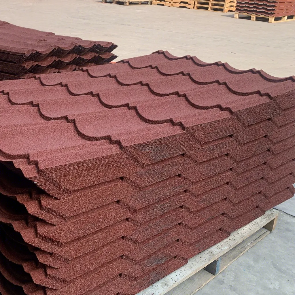 Prime Color Steel Stone Coated Metal Roof Tile India Spain Corrugated Longer Size Galvanized Aluminum Metal Roof Sheet