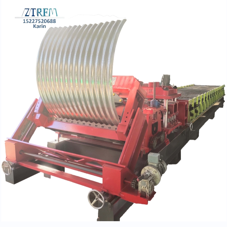All Kinds of Hydraulic Corrugated Metal Sheet Zinc Color Roofing Manufacturing Roll Forming Machine