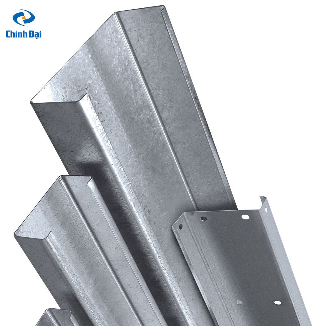 Chinh Dai Steel Hot Galvanized Z/C Purlin Steel Cutting Welding Processed ASTM Standard Vietnam for Construction Building