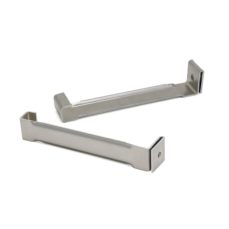 5/6/7/8 Inch Aluminum Quick Rain Hidden Gutter Hanger Bracket With Screw 5 inch Aluminium+Industrial