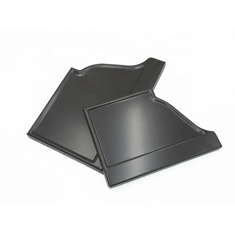 Rain Drainage System 6 Inch K-Style Aluminum Rain Gutter Accessories End Caps 0.7