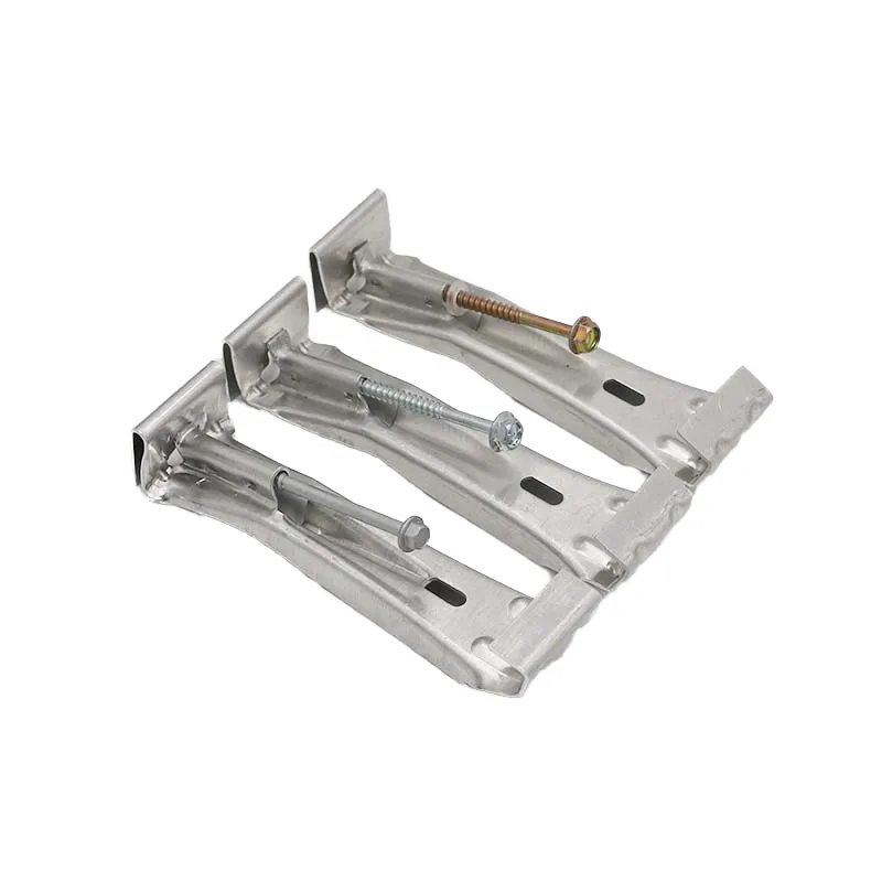 5 Inch Aluminum K-style Hidden Gutter Hanger With Screw Aluminium+Industrial