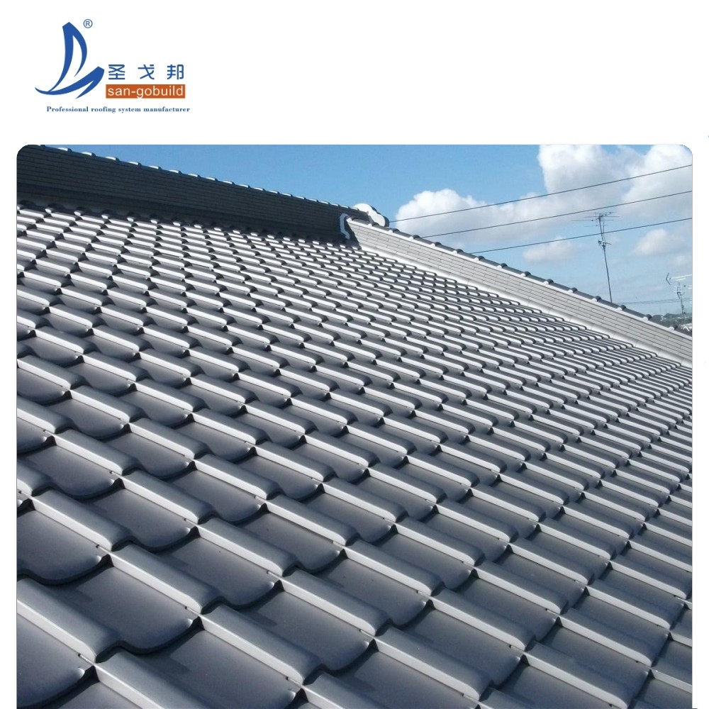 High-End Lightweight Japanese Curved Metal Roofing System for Cultural Heritage Sites