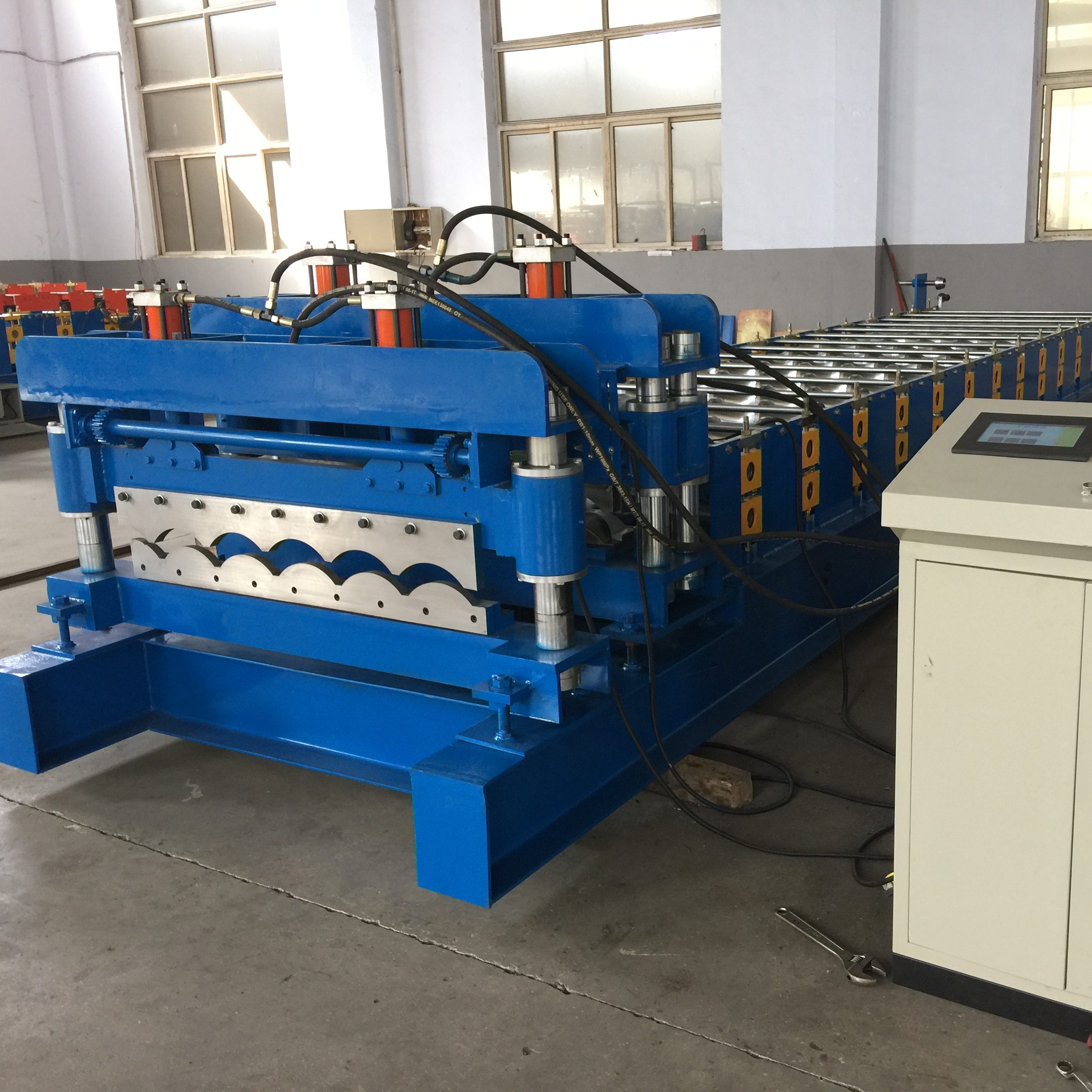 Steel Zinc Colored Steel Roofing Forming Machine Motor High Quality Gear Bearing Core High Productivity CE ISO Certified Roof