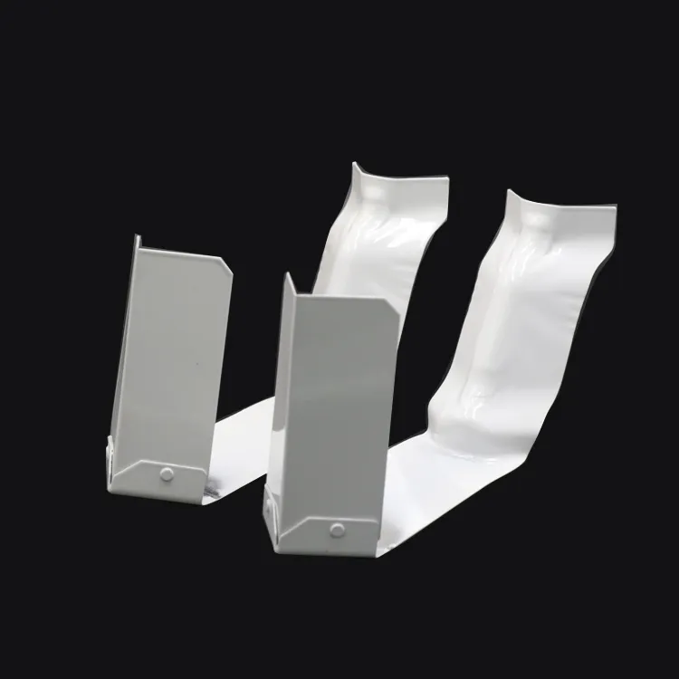 5'' 6'' 7'' Aluminum Gutter Inside/outside Corner for Rain Drainage System 0.7-1mm
