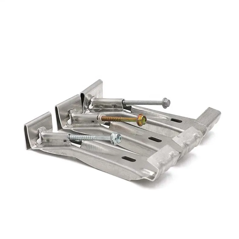 6 Inch Aluminum Quick Screw K Style Hidden Gutter Hanger 1.2mm