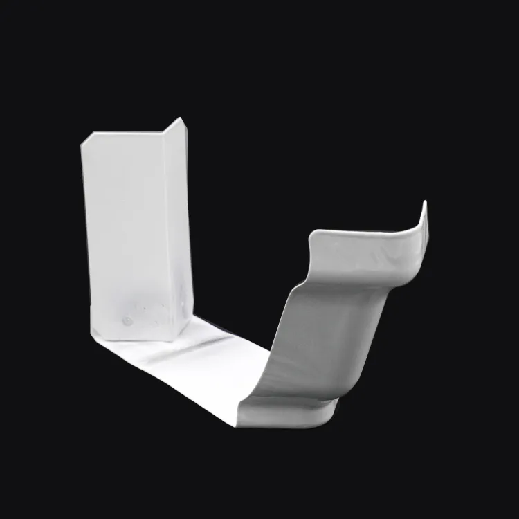 5"/6"/7" Aluminum Gutter Outside Corner for Rain Drainage System 0.7