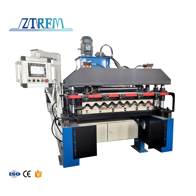 Ibr Roll Forming Machine Trapezoidal Roof Tile Making Machine Ibr Roof Sheet Making Machine
