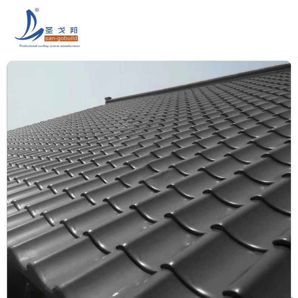 Premium Titanium Zinc Kawara Roof Tiles Traditional Design Metal Roofing for Heritage Renovation