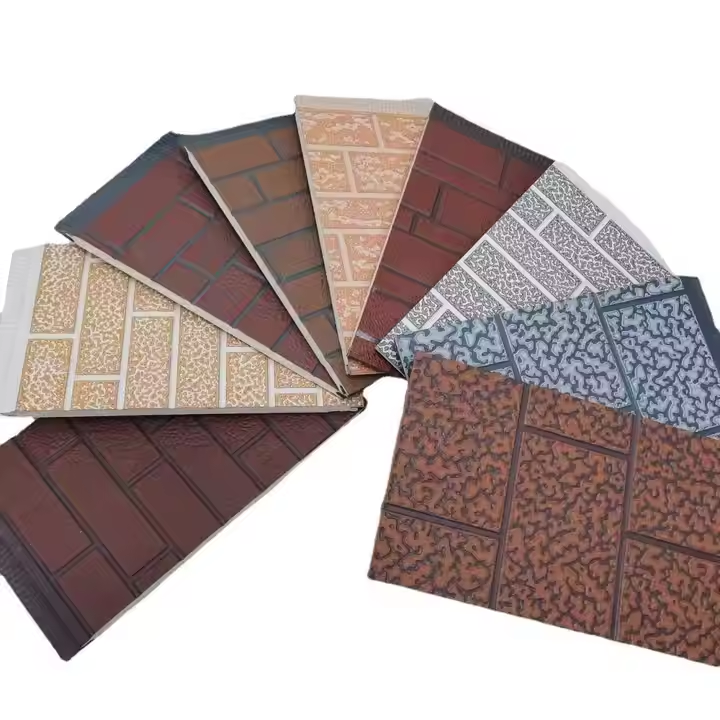 Good Quality Insulation Panels Board Metal Siding Panel for Interior Wall 16mm Prefab House Metal Siding Thermal Insulated