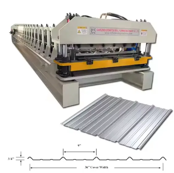 AG Roof Panel Making Machine with Gear & Bearing PLC Control 380V for USA Market 20 M/Min+AG panel Roofing Sheet Roll Forming Machine+5.5KW
