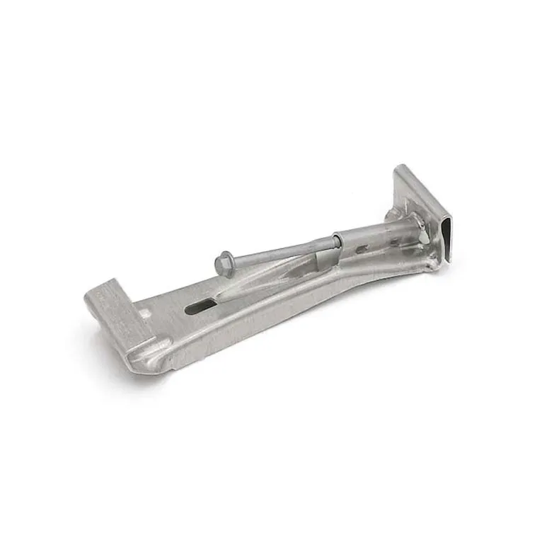 5 Inch K-Style Aluminum Hidden Gutter Hanger Brackets for Rainwater Gutter 1.2mm