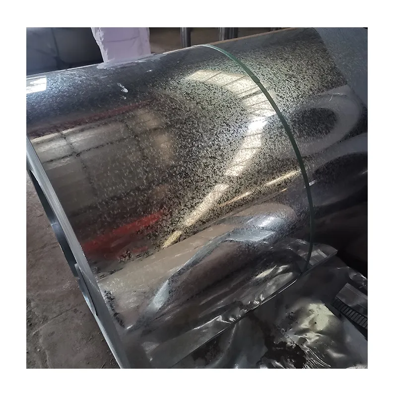 3.0mm Zero Spangle Z275 Z200 Gi Steel Sheet Coil Hot-dip Zinc Coated SS400 Q235 Galvanized Steel Coil Cutting Bending ASTM 900 mm ~ 1000 mm
