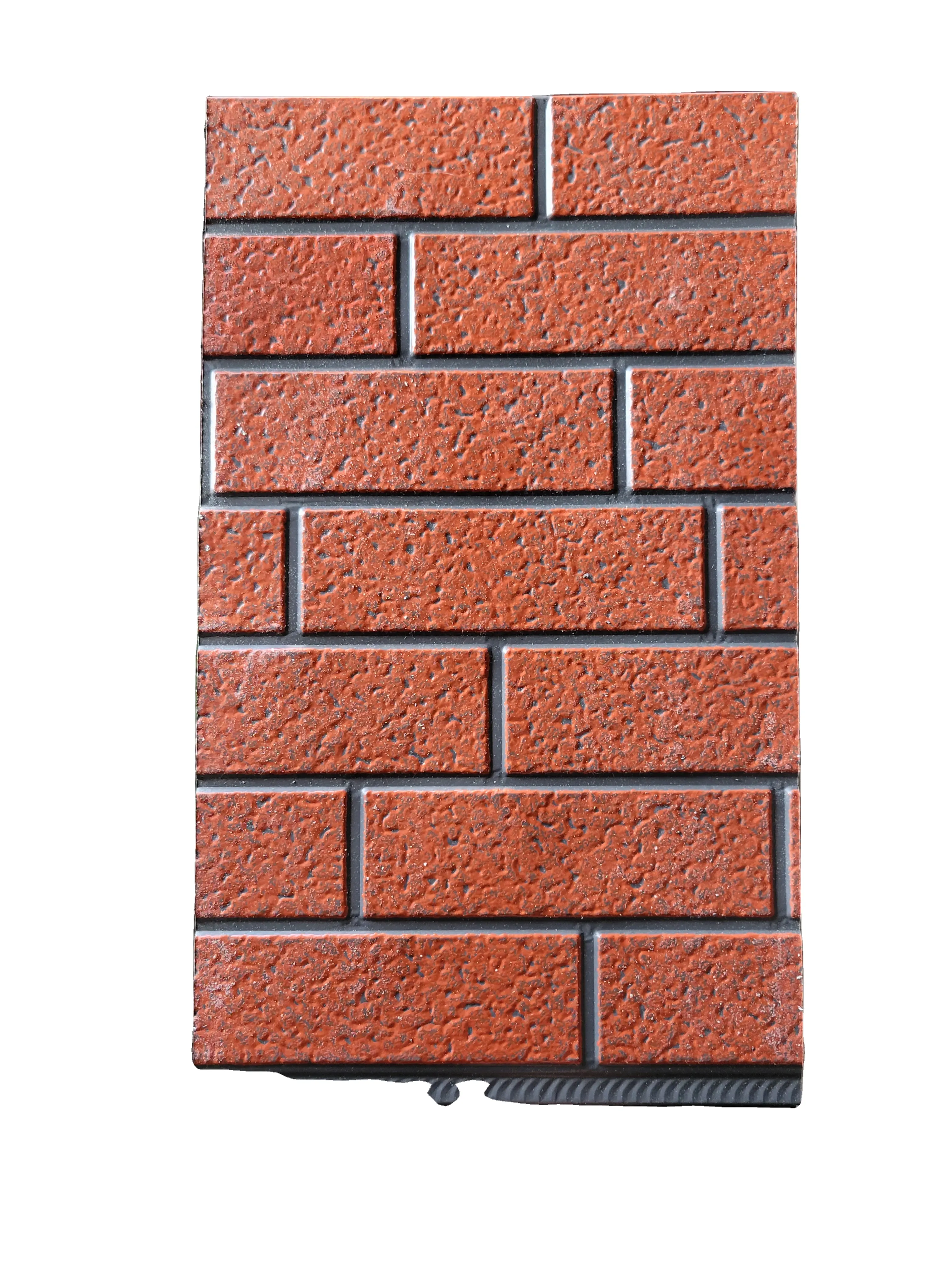 ESSAR Modern Fireproof Metal Sidling Wall Panel with Good Insulation for Exterior Cold Room Workshop & Prefab House metal siding+16mm