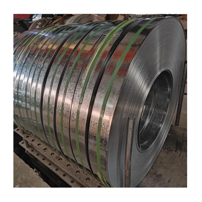 Cold Rolled Dx51 Z150 Galvanized Steel Strip Q195 Grade Hot Dip Zinc Coating Narrow Metal for Welding