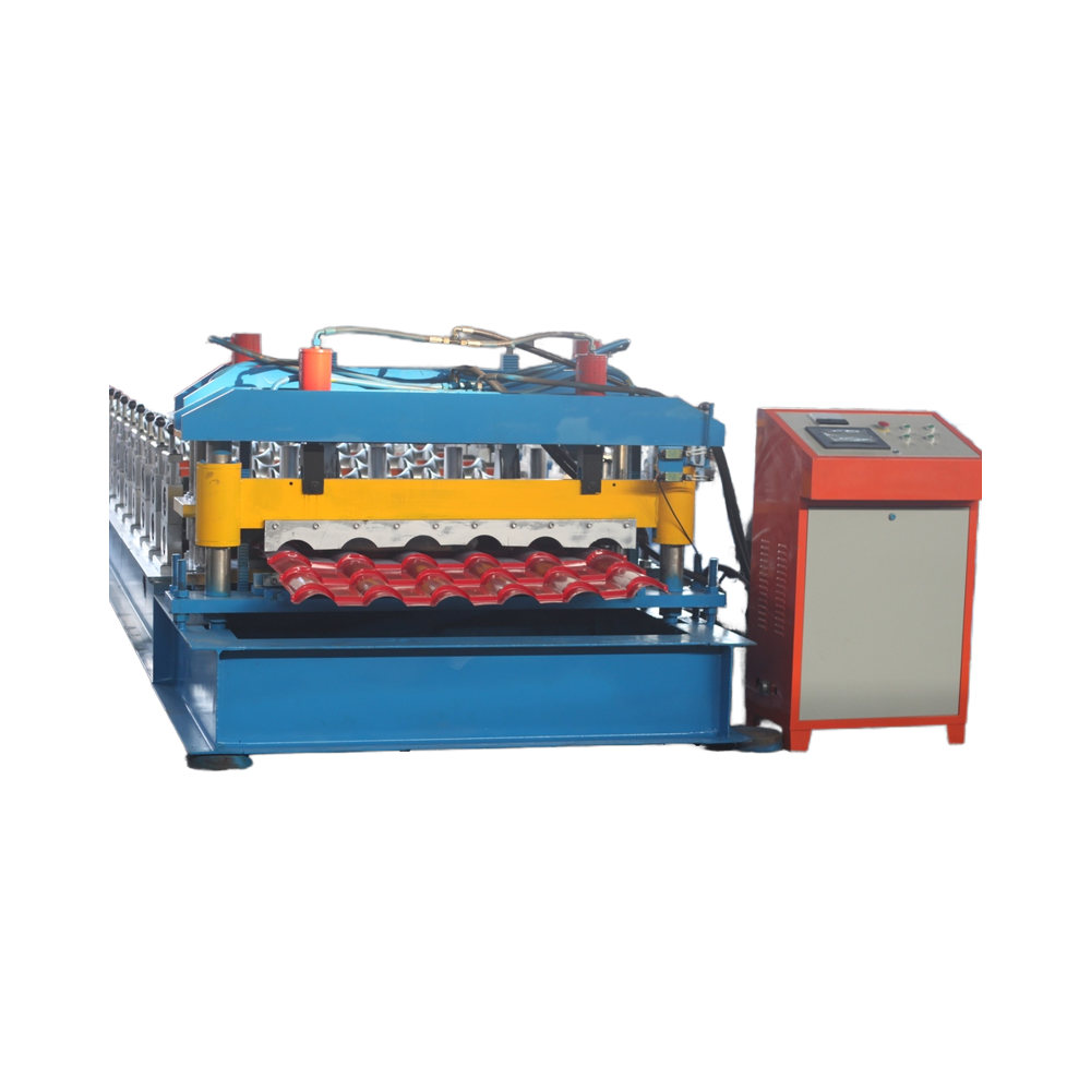 Metal Colored Steel Multi-function Corrugated Roof Sheet Press Glazed Tile Two-in-One Roofing Sheet Roll Forming Gear Motor