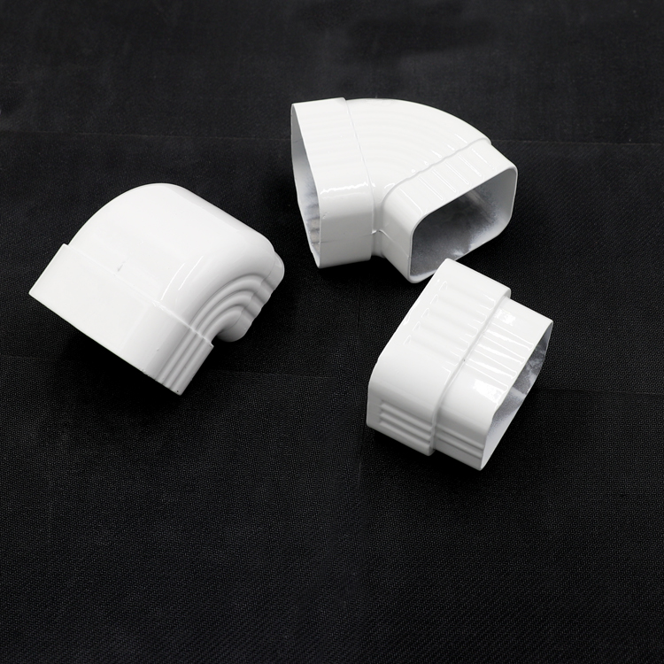 Rainwater Roof Drainage System Accessories Aluminum Gutter Downspout Elbow