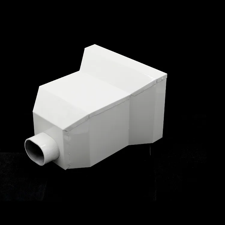 Roof Drainage System Universal Aluminum Drain Downspout Extender Drainage Hopper Custom Products