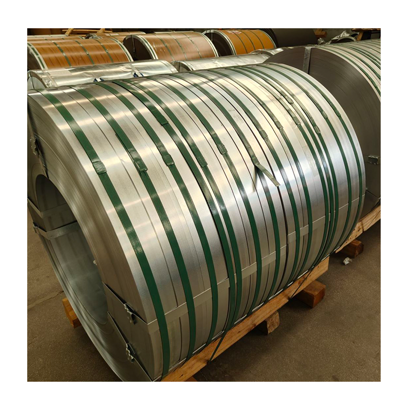 Dx51d Z100 Z140 Cold Rolled Hot Dipped Galvanized Steel Strips Gi Slit Coil 0.7mm Thickness 63mm Welding