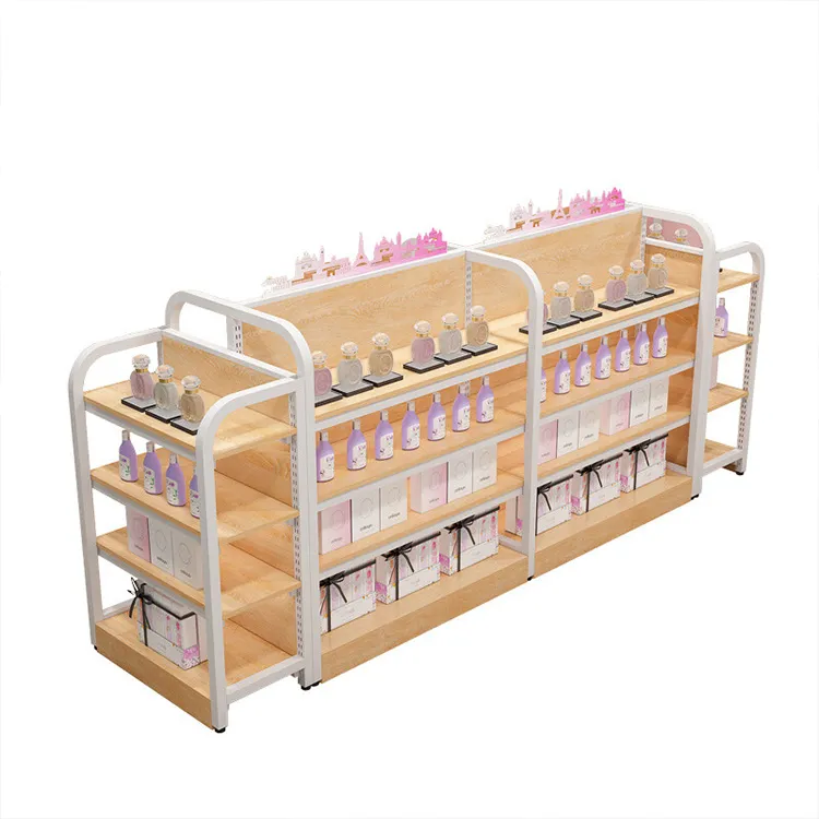 Supermarket Rack Shelf Convenience Store Shelf Display Shelf for Supermarkets Black/white/gray/wood grain/yellow/blue/red/or customized colors+W900/1200*D250/300/350/400/450/500*H1300/1600/1900/2200m+ODM