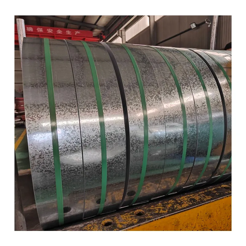 Cold Rolled Metal Galvanized Steel 0.8*16mm Strapping High Tensile Corrosion Resistance GI Steel Strips