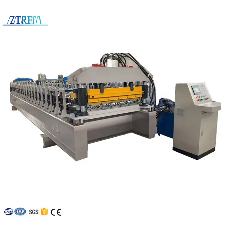 ZTRFM Metal Step Tile Making Machine Metal Roof Roll Forming Machine