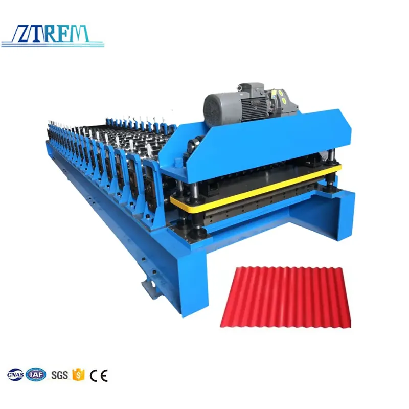 ZTRFM High Speed Wave Shaped Automatic Corrugated Roof Sheet Making Machine Corrugated Steel Roof Rolling Machine 11kw