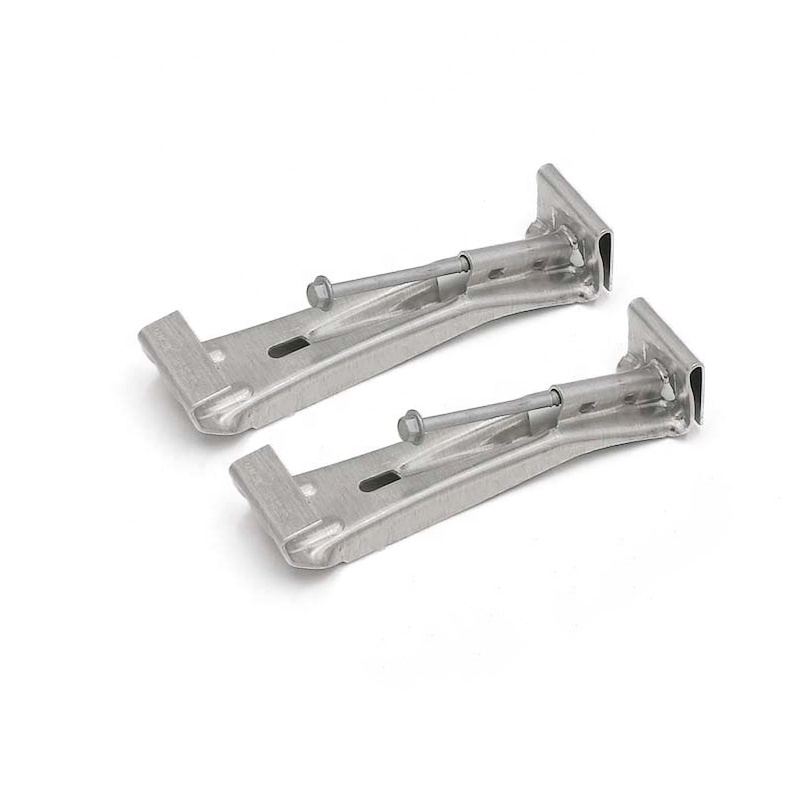 6" Quick Screws K-Style Rain Roof Gutter Hanger With 1/4 Screw