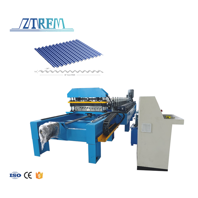 ZTRFM From Spot Supply Corrugated Metal Roofing Sheet Machine Corrugated Steel Roofing Sheet Machine