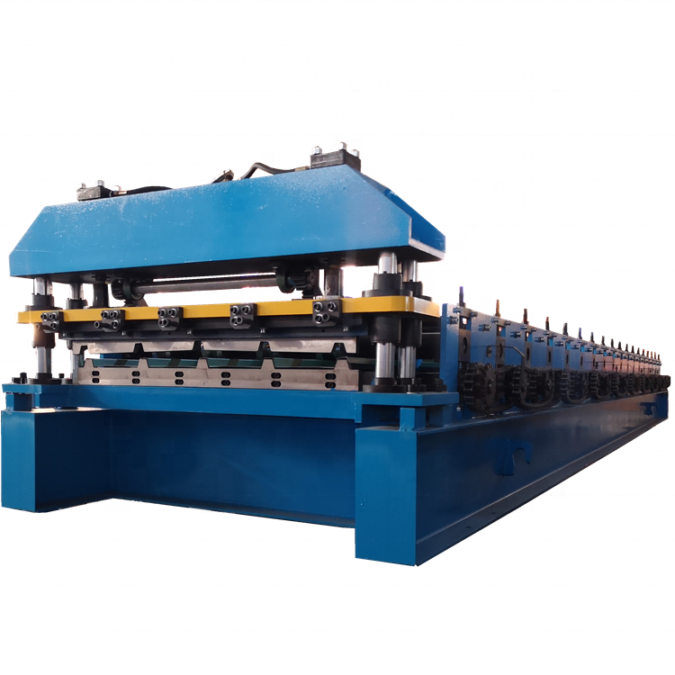 IBR Roof Sheeting Roll Forming Machine Trapezoidal 5 Rib Metal Roof Sheet Making Machine