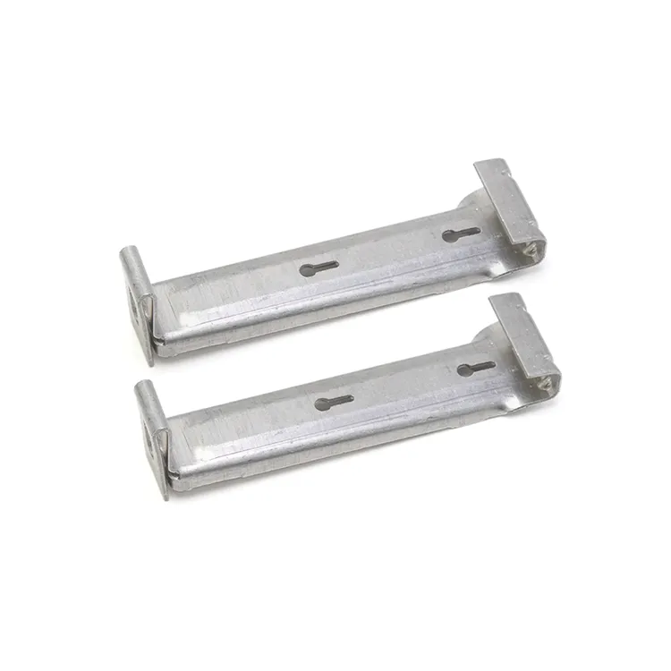 5/6/7 Inch Aluminum K-style Hidden Rain Gutter Hanger Mount Bracket 1.5mm