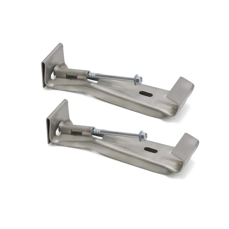 5inch 304 Stainless Steel K-style Hidden Gutter Rain Roof Hanger Bracket 1.2mm