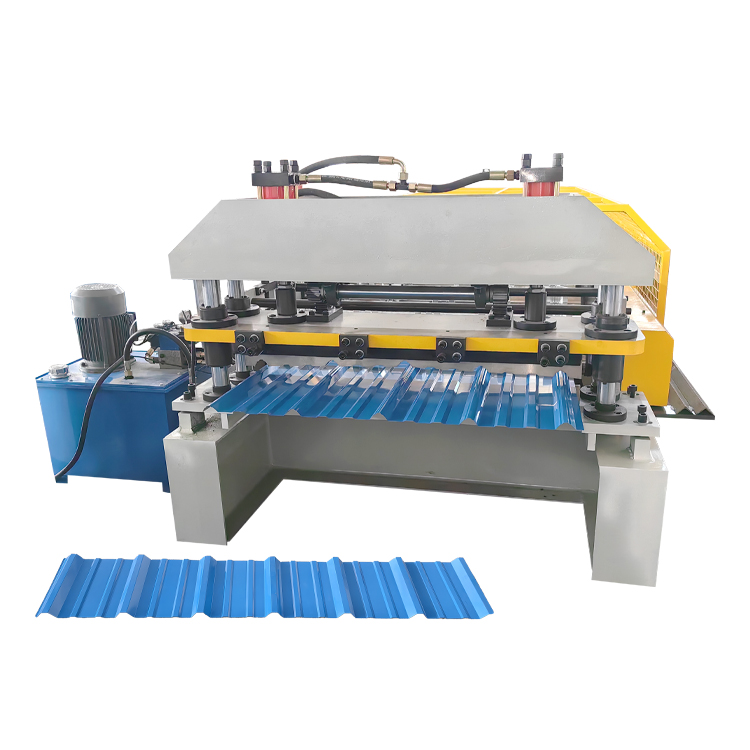 Zhongtuo Max Rib Panel Ag Panel Metal Roofing Sheet Rolling Forming Machine to USA