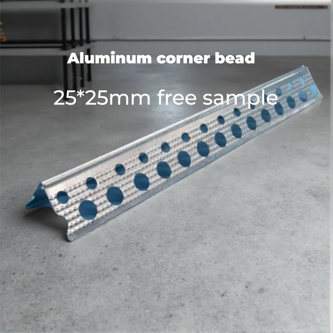 Galvanized Steel Drywall Profiles Perforated Metal Corner Bead L-shaped Wall Angles Corner Guards