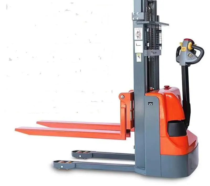 Forklift Truck 1 Ton 1.5 Ton 2 Ton Loading Weight Mini Electric Forklift Stacker Lifting Height 1m 1.5m 2m 2.5m 3m 3.5m 4m 1 Ton+1 600 mm
