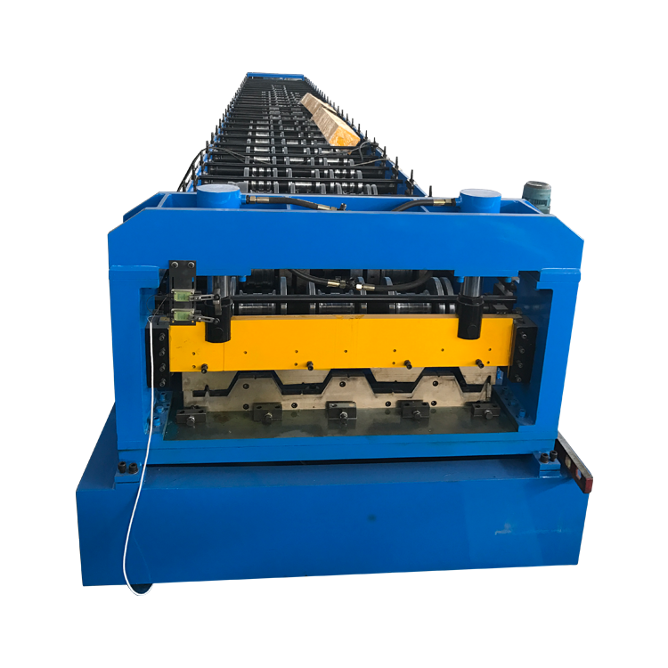 Galvanized Steel Double Truss Q Decking Sheet Making Panel Hi-Bond 55 Roof Metal Composite Roll Forming Machine Motor Gear