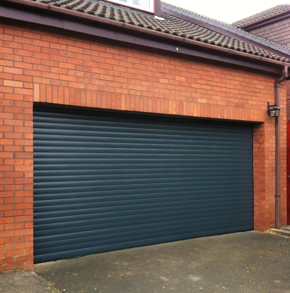 Automatic Industrial High-Speed Aluminum Door for Garages and Villas Windproof Rapid Fast Rolling High-Speed Door