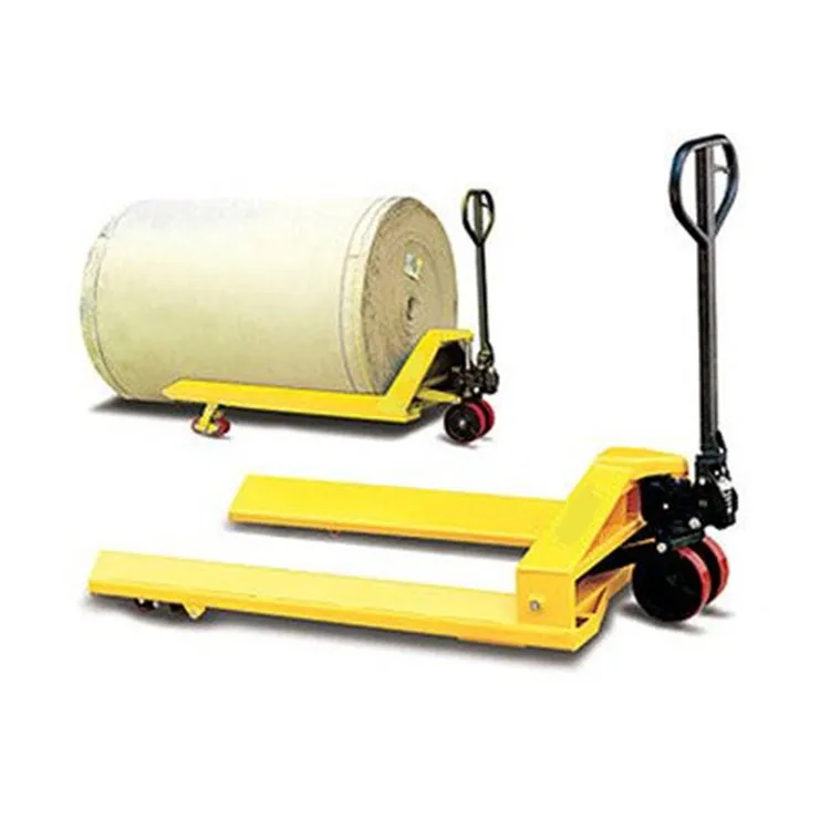 Warehouse Electric Paper Roll Electric or Manual Pallet Truck Motorized Pallet Jack Carrier Pallet Truck for Moving Rolls 2000KG -5000KG+Other+1 Ton