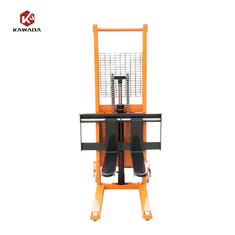 2t Portable Hand Winch Hydraulic Manual Pallet Stacker CTY-01+1 600 mm+1 Ton