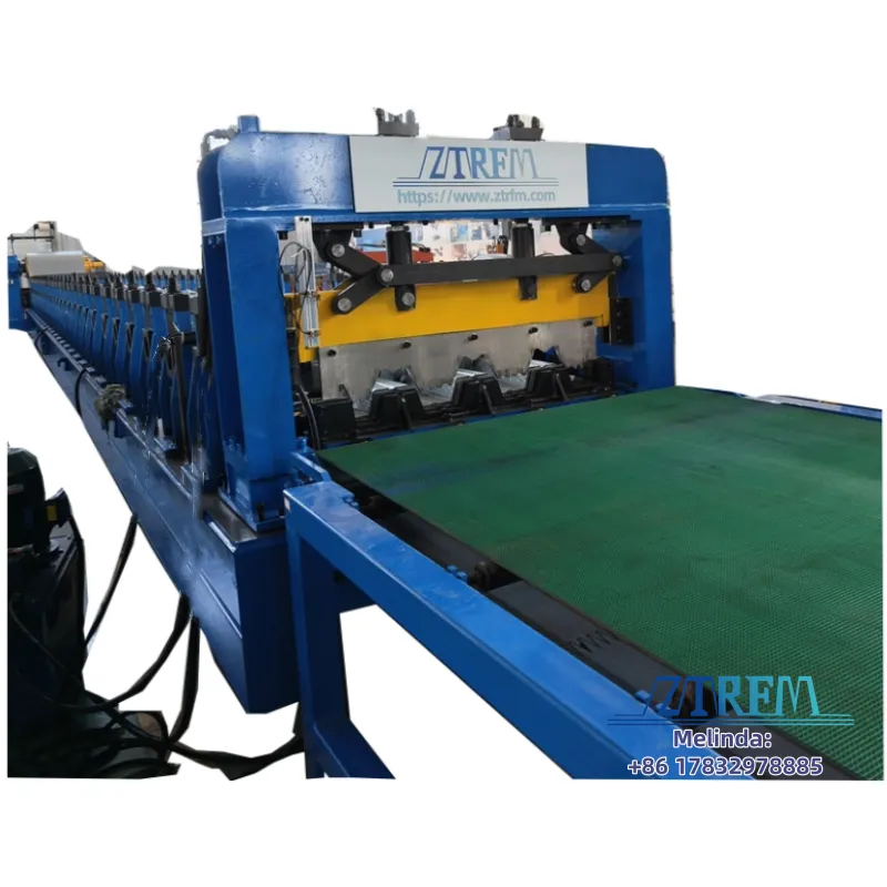 Floor Deck Roll Fomring Machine 3" Deep Composite Floor Deck Roll Former
