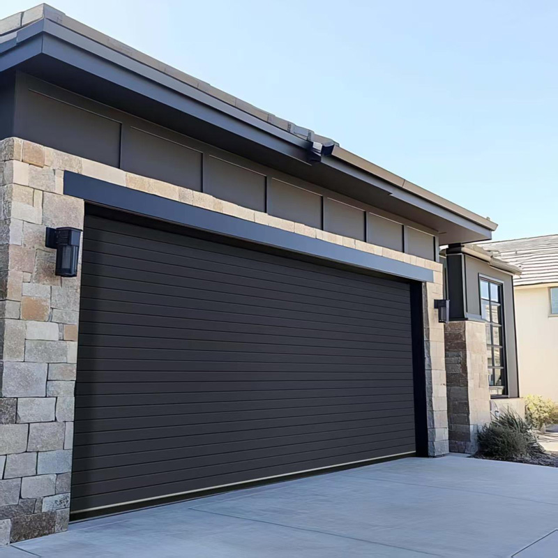 JINFUDA JFD-R1 Modern Aluminum Alloy Anti-Theft Electric Side Opening Automatic Rolling Garage/ Shutter Doors Made Guangdong
